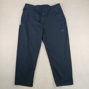 Nike DD7032-010 32x25 Mens Pants Athletic Baggy Canvas SB Black Drawstring